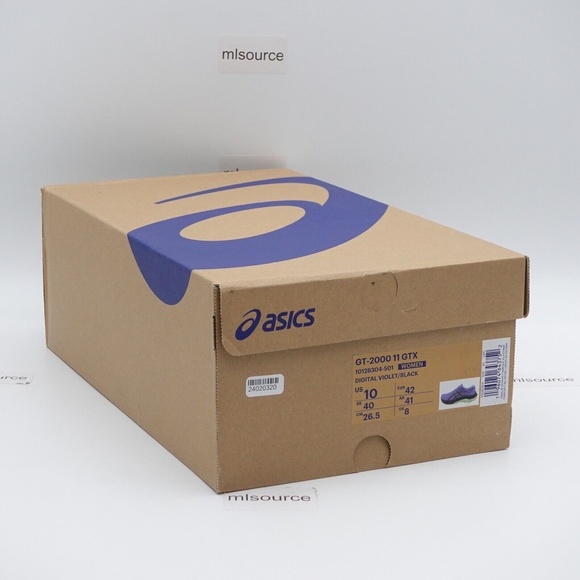 NEW ASICS GT-2000 11 GTX Gore-Tex Waterproof Running Shoes Purple - Picture 7 of 11